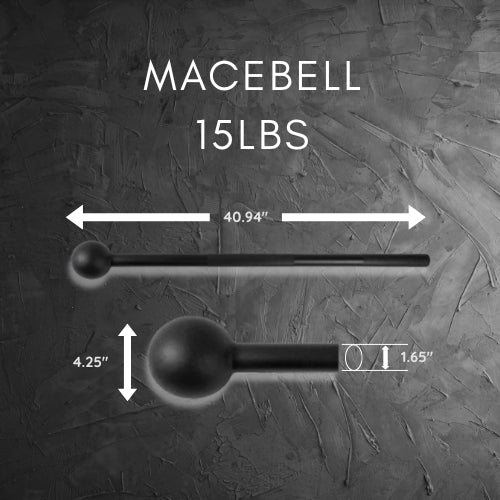Steel Mace Bell for Strength Training